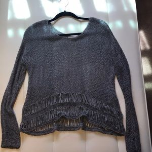 Grey Knit Sweater